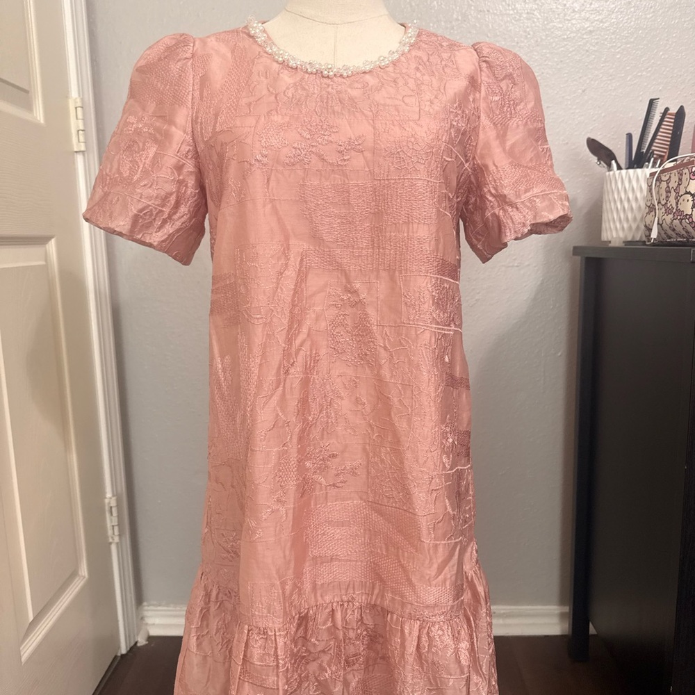 Chic Pink Formal Dress for Women